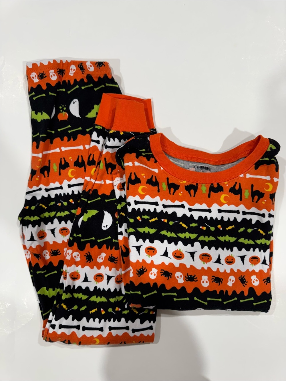EUC Gymboree Halloween Pj Set